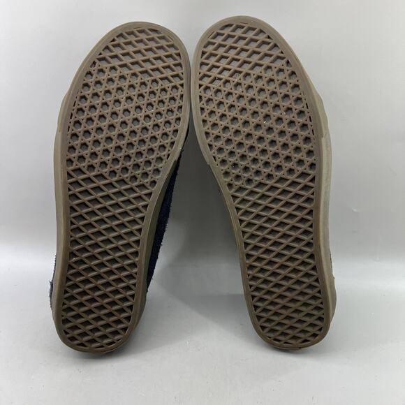 Vans Old Skool Hairy Suede Skate Shoes Men Size 11.5 Gray Black Low Top Sneakers - Picture 7 of 8